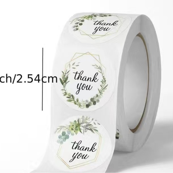 Thank You Labels (500-count) - Picture 2 of 6